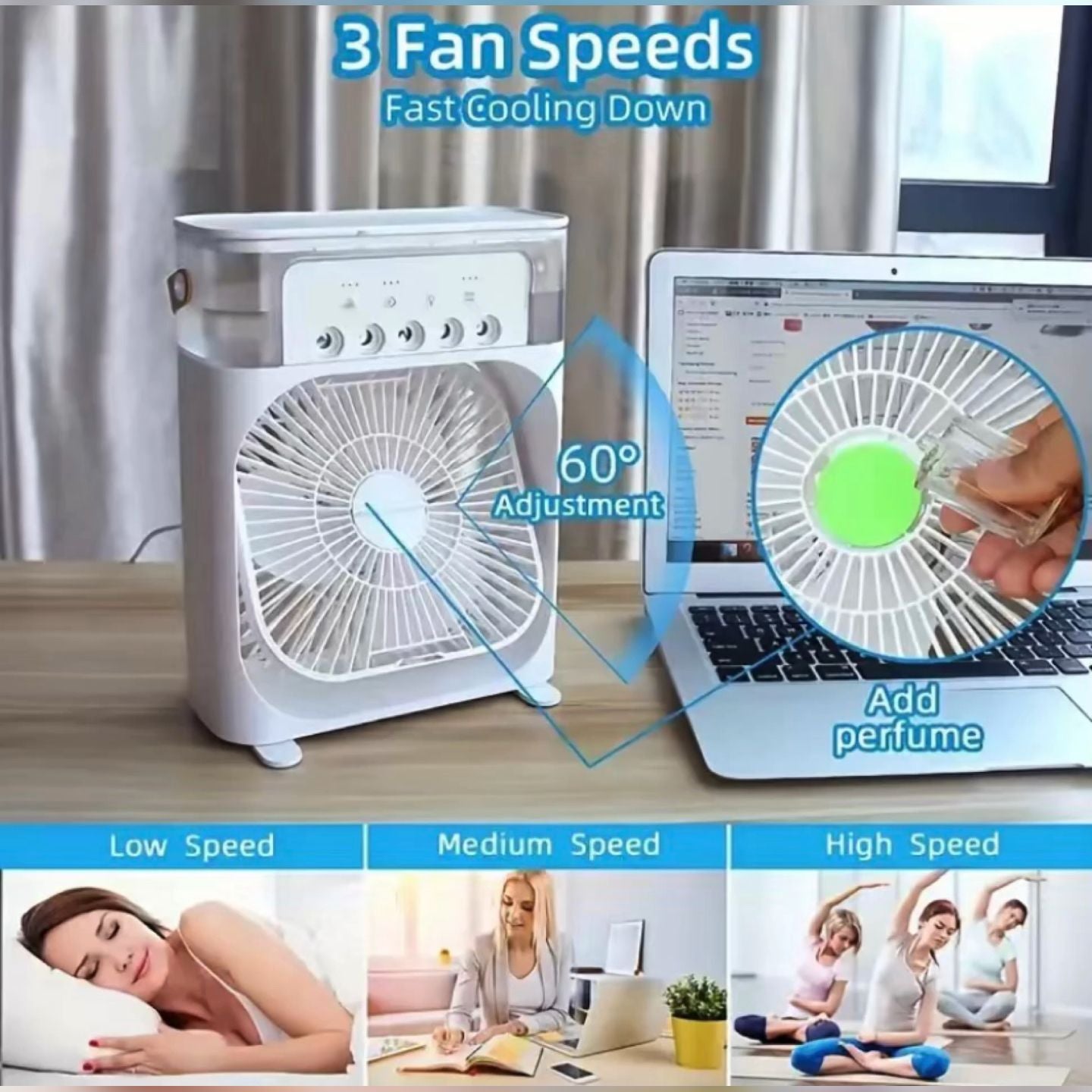 Fixsy- Portable Mini Air Cooler